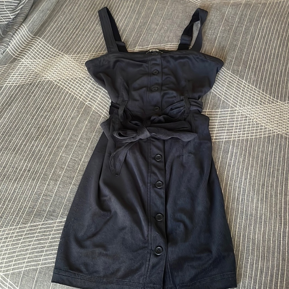 Black Corduroy Dress